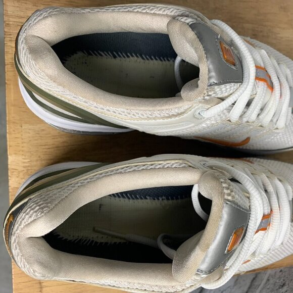 Nike Shox II Golf Shoe White Orange Silver - Picture 12 of 12